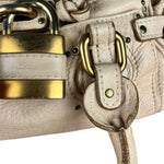 Chloe Vintage Mini Chloe Paddington Bag Beige