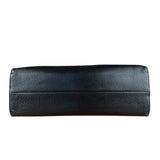 Gucci Vintage Black Leather Shoulder Tote