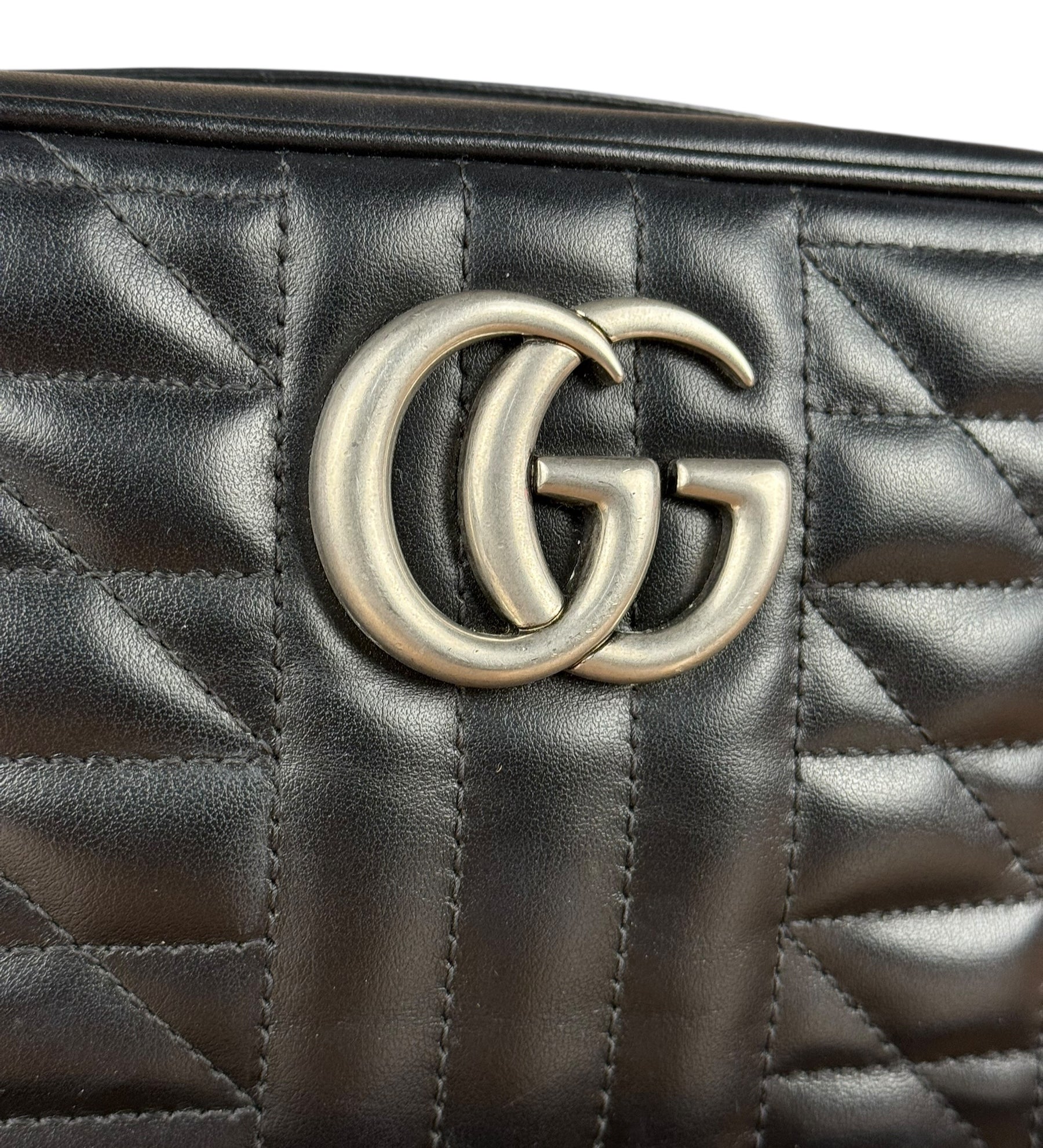 Gucci Matelasse Aria GG Crossbody Bag