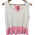 Miu Miu Ruffle Sleeveless Top