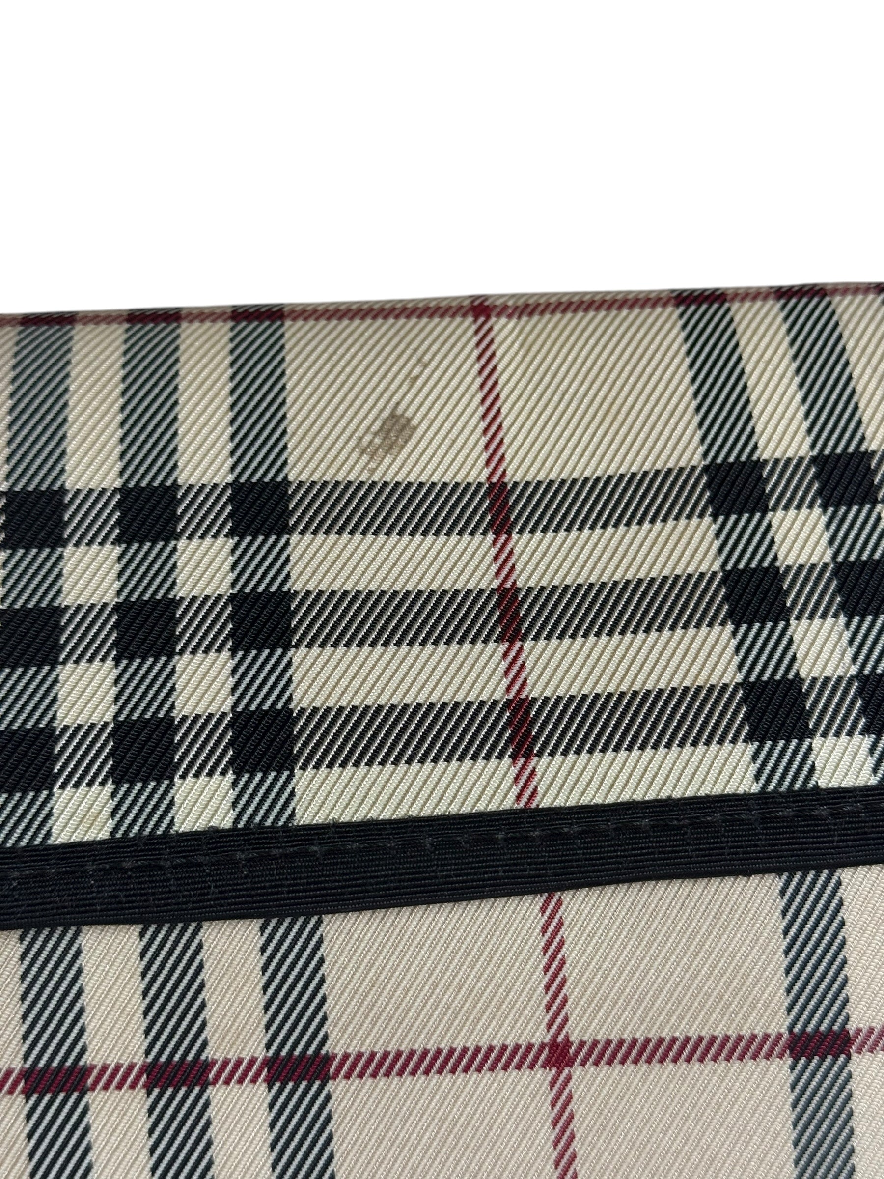 Burberry Nova Check Flap Crossbody Bag