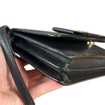 Prada Saffiano Lux Bow Crossbody Wallet