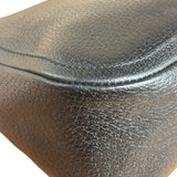 Gucci Black Pebbled Leather Shoulder Bag