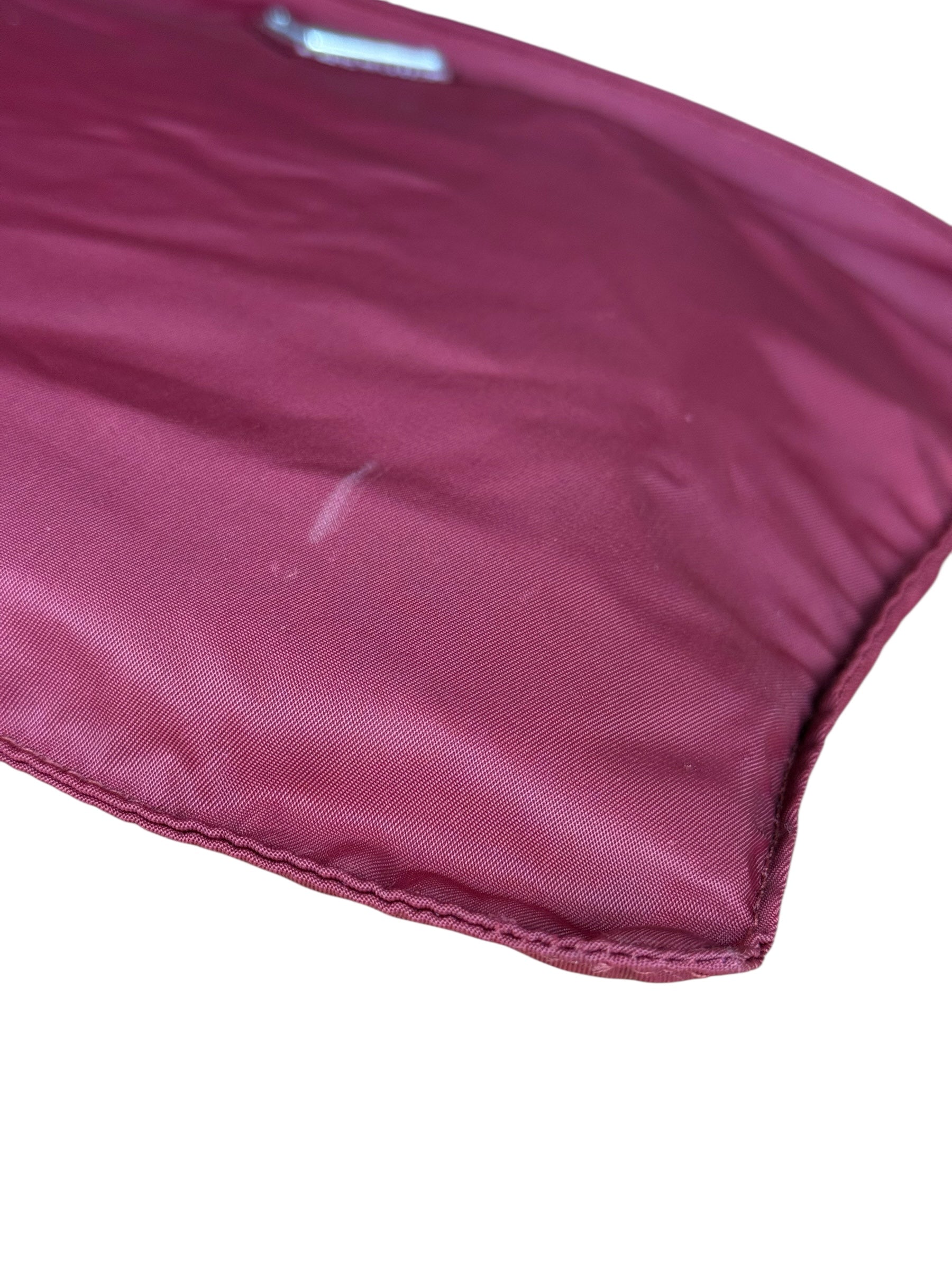 Prada Nylon Crossbody Bag Red