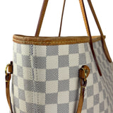 Louis Vuitton Neverfull MM Damier Azure Rose Interior w/ Pouch