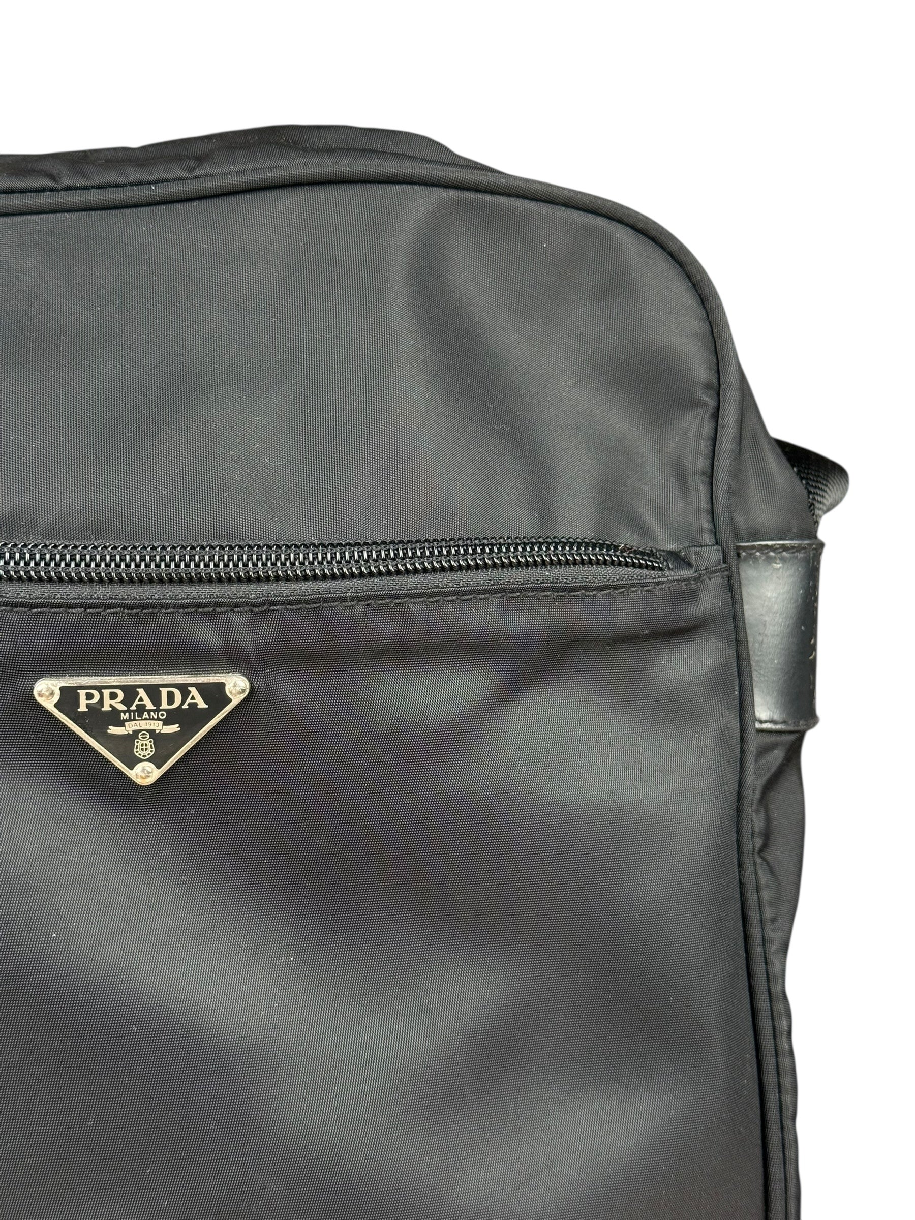 Prada Nylon Black Crossbody Bag