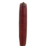 Gucci Burgundy Marmont Leather Guccissima Zip Long Wallet