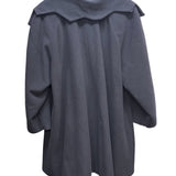 Vintage Fendi 365 Wool Trench Coat Navy