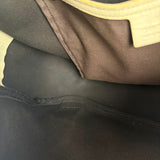 Gucci GG Leather Lined Flap Messenger Bag