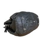 Christian Dior Karenina Leather Handbag Black