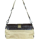 Prada Tessuto Buckle Shoulder Bag