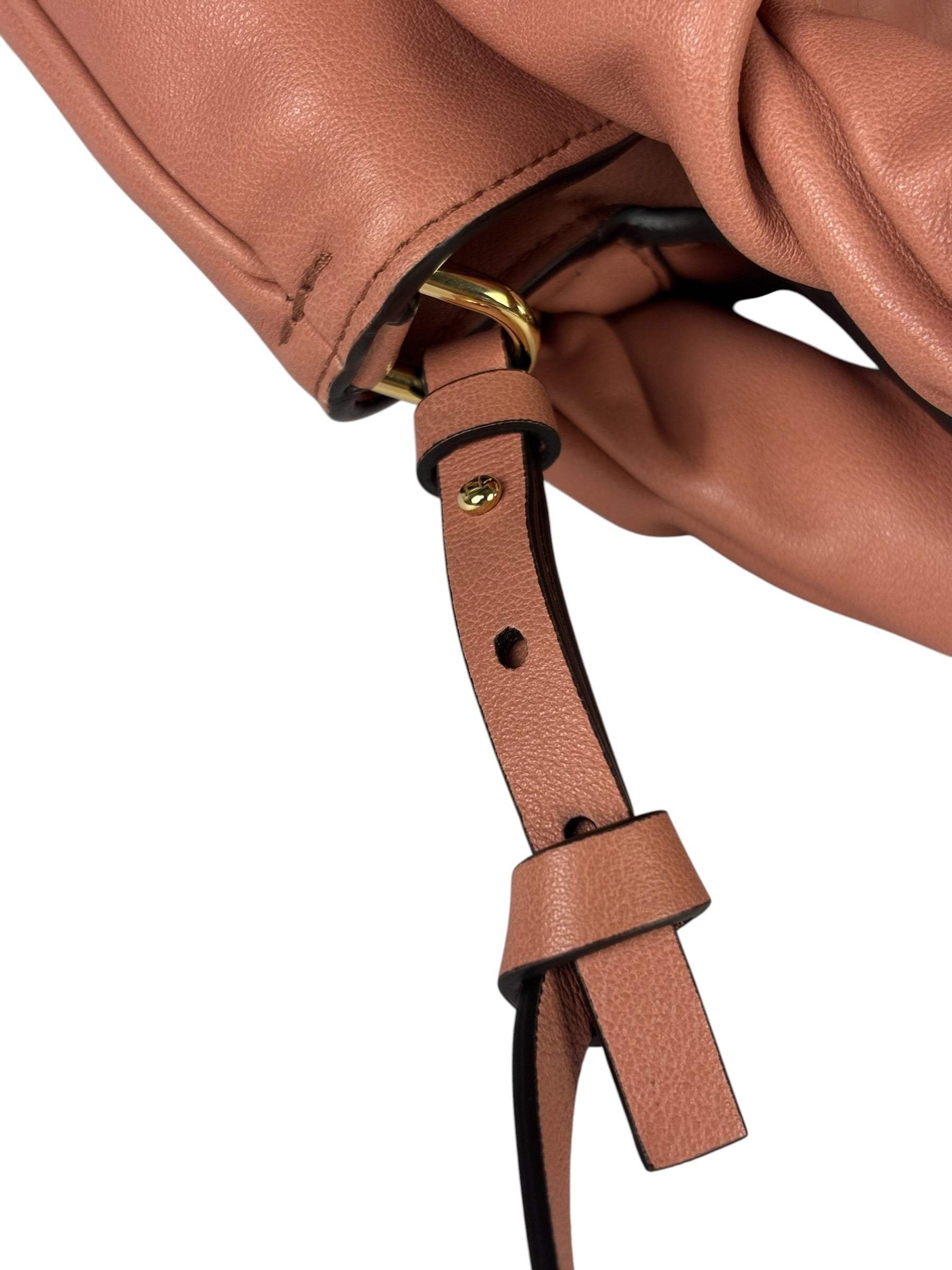 Fendi Pink Leather Spy Spice Mall Two-Way Bag