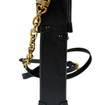 Louis Vuitton Black Monogram Vertical Trunk Pochette