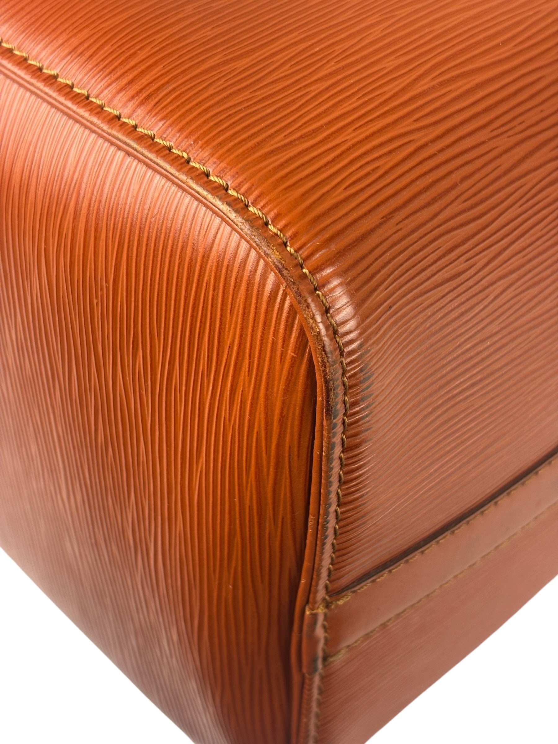 Louis Vuitton Brown Epi Speedy 30