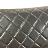 Chanel Black Quilted Lambskin Boy Flap Wallet On Chain 2014