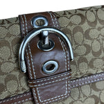Coach Vintage Signature C Long Wallet Brown