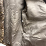 Canadia Fawn Print Llush Faux Fur Coat