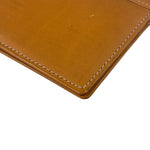 Kenzo Brown Leather Bi-Fold Long Wallet