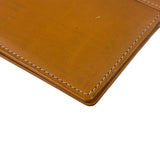 Kenzo Brown Leather Bi-Fold Long Wallet