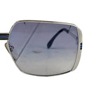 YSL Silver Square Frame Sunglasses