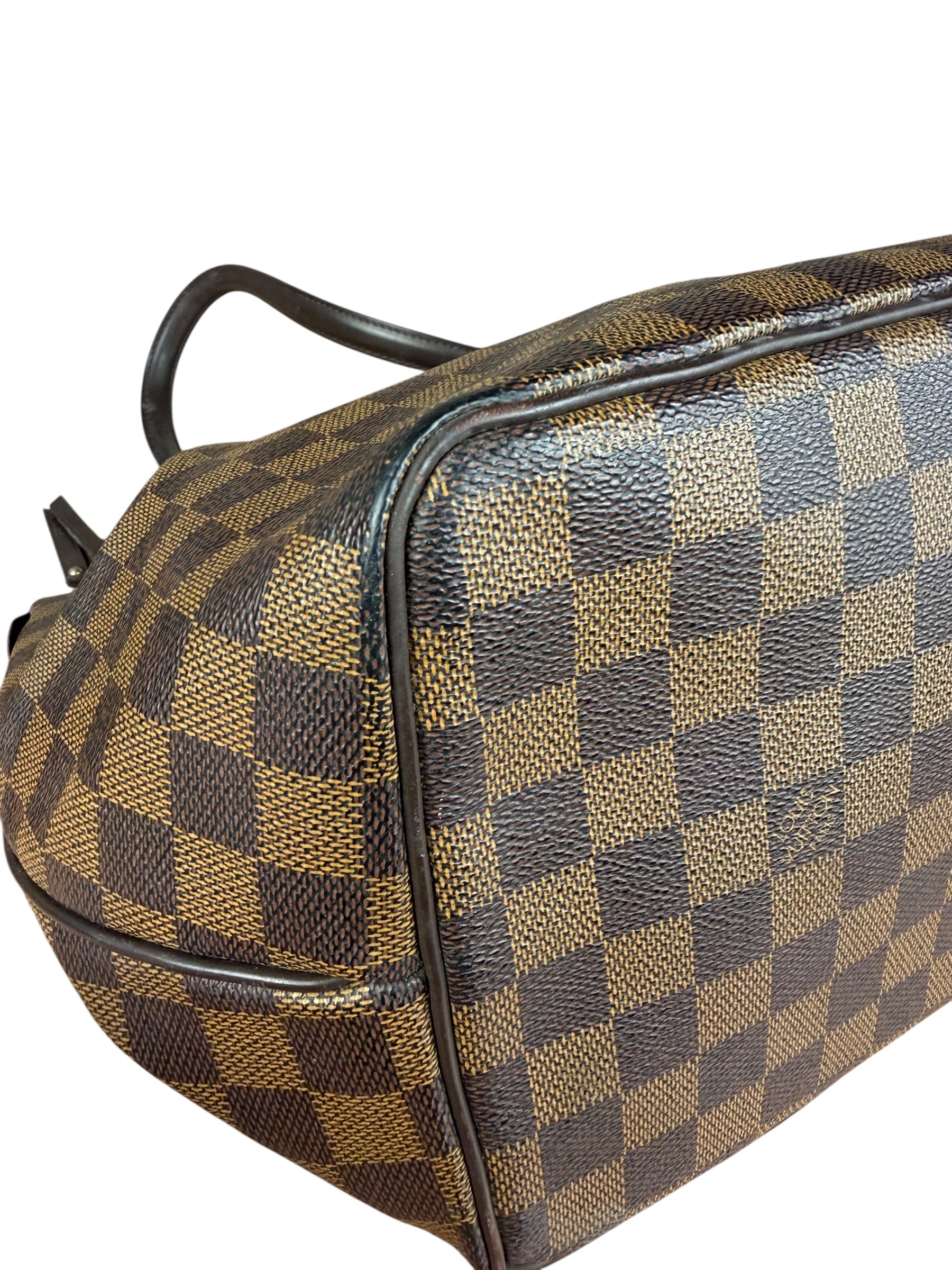 Louis Vuitton Canvas Damier Ebene Totally Shoulder/Tote Bag