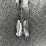 Gucci Black Leather Diamante Briefcase