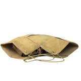 Bottega Veneta Beige Suede/Leather Trim Intrecciato Flower Basket Tote