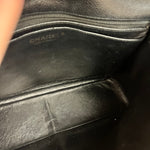 Chanel Black Caviar Leather Single Flap Bag '04