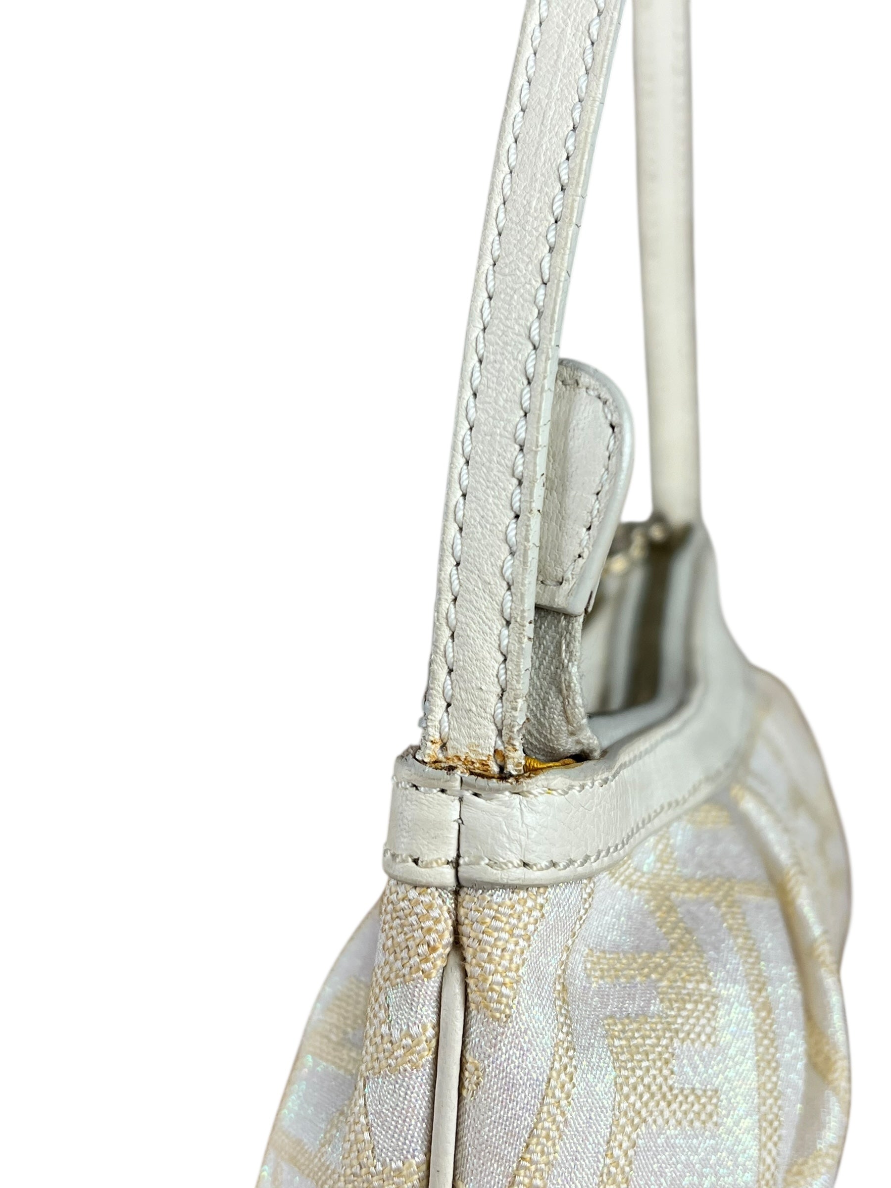 Fendi Sparkle Zucca Pochette Shoulder Bag