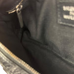 Balenciaga Black Leather Pamela Small Shoulder Bag