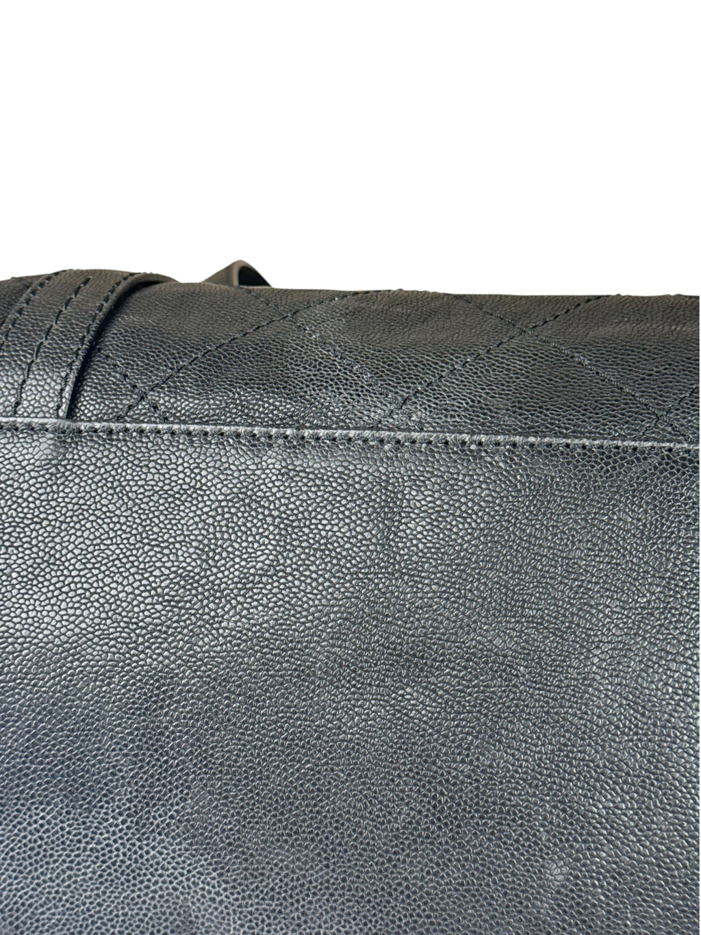 Chanel Black Quilted Leather Reissue 2.55 Bowling Bag 2006