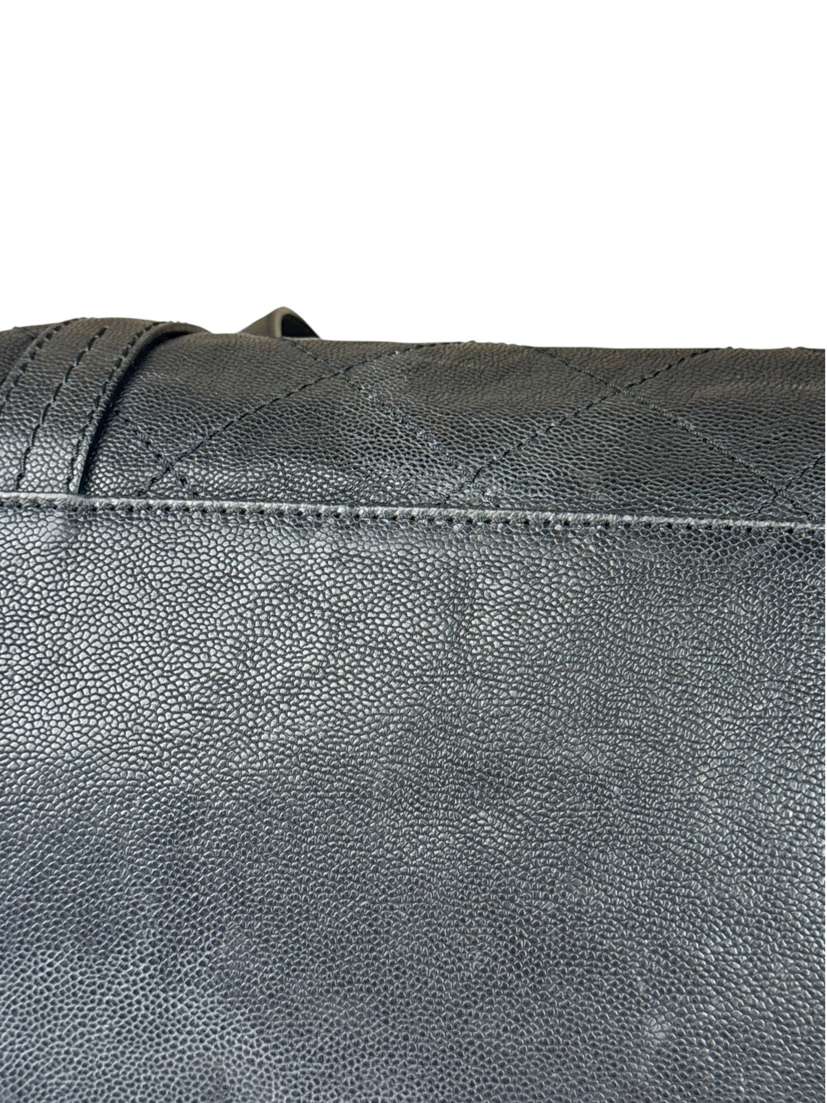Chanel Black Quilted Leather Reissue 2.55 Bowling Bag 2006