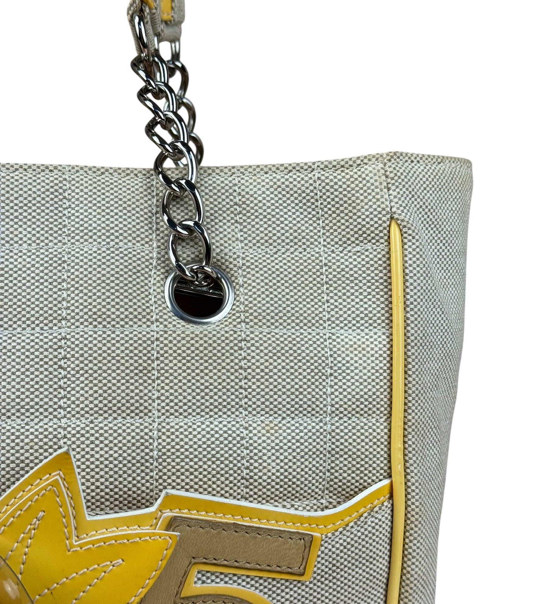 Chanel NO. 5 Vintage Camellia Tote 2006