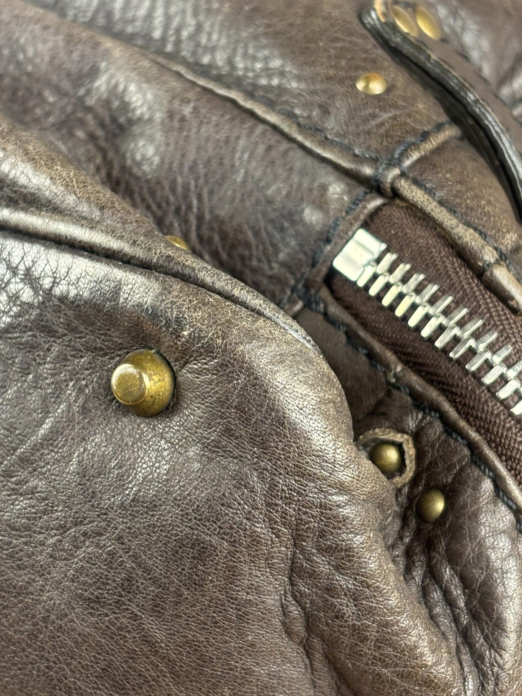 Chloe Brown Leather Paddington Shoulder Bag