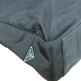 Prada Vintage Black Nylon Hobo Shoulder Bag