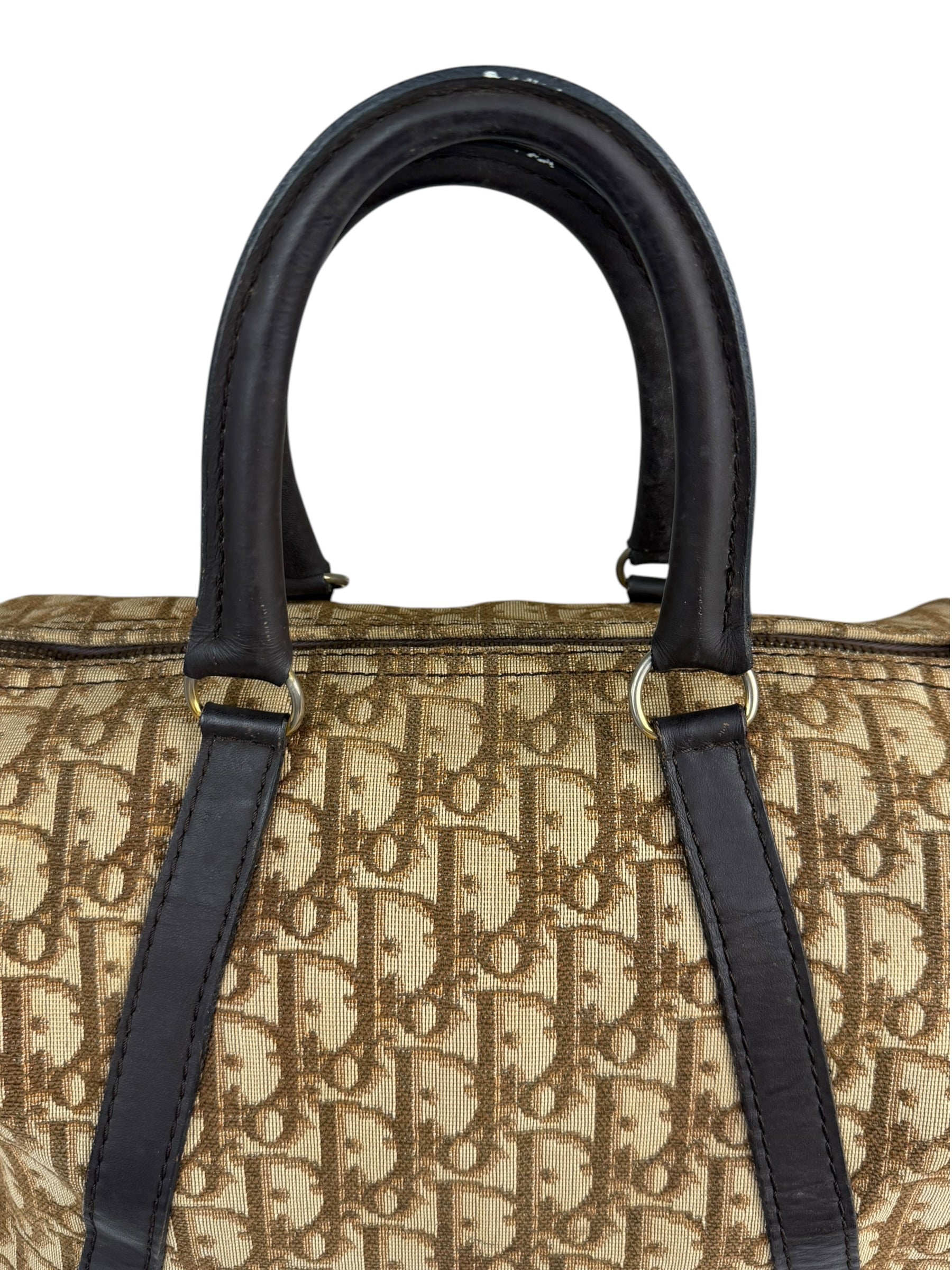 Christian Dior Vintage Brown Trotter Handbag