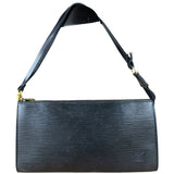 Louis Vuitton Black Epi Pochette