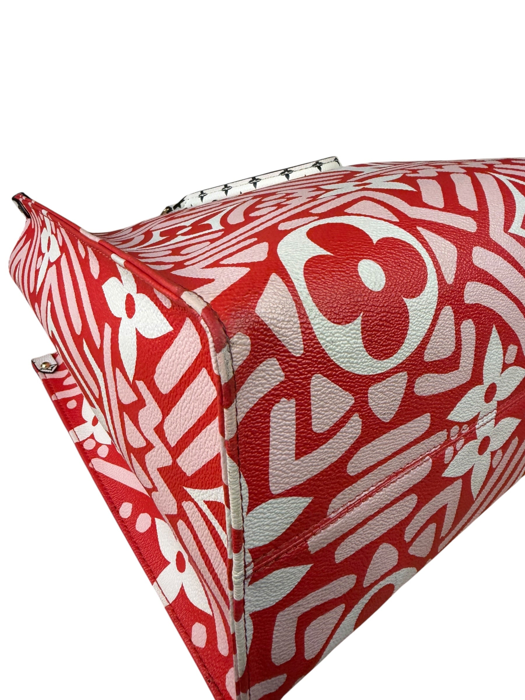Louis Vuitton Tricolor Leather Monogram OnTheGo Tote Bag GM