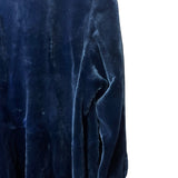 Vintage Dark Blue Mink Mid Length Fur Coat