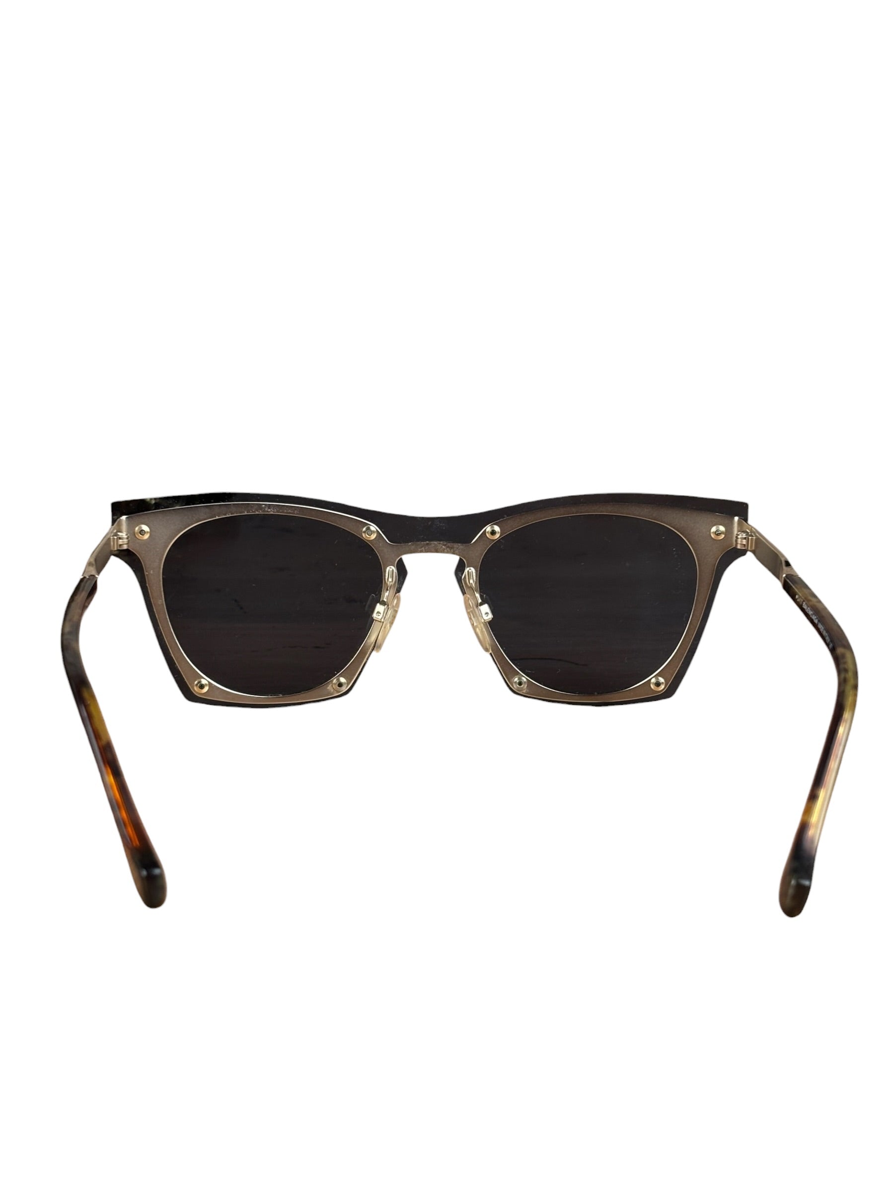 Balenciaga Metal Frame Sunglasses