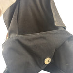 Fendi Black Nylon Mamma Baguette Handbag