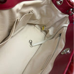 Chanel Patent Red Quilted S Shopper Tote 2013