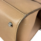 Givenchy Nude Brown Leather Mini Two-Way Handbag