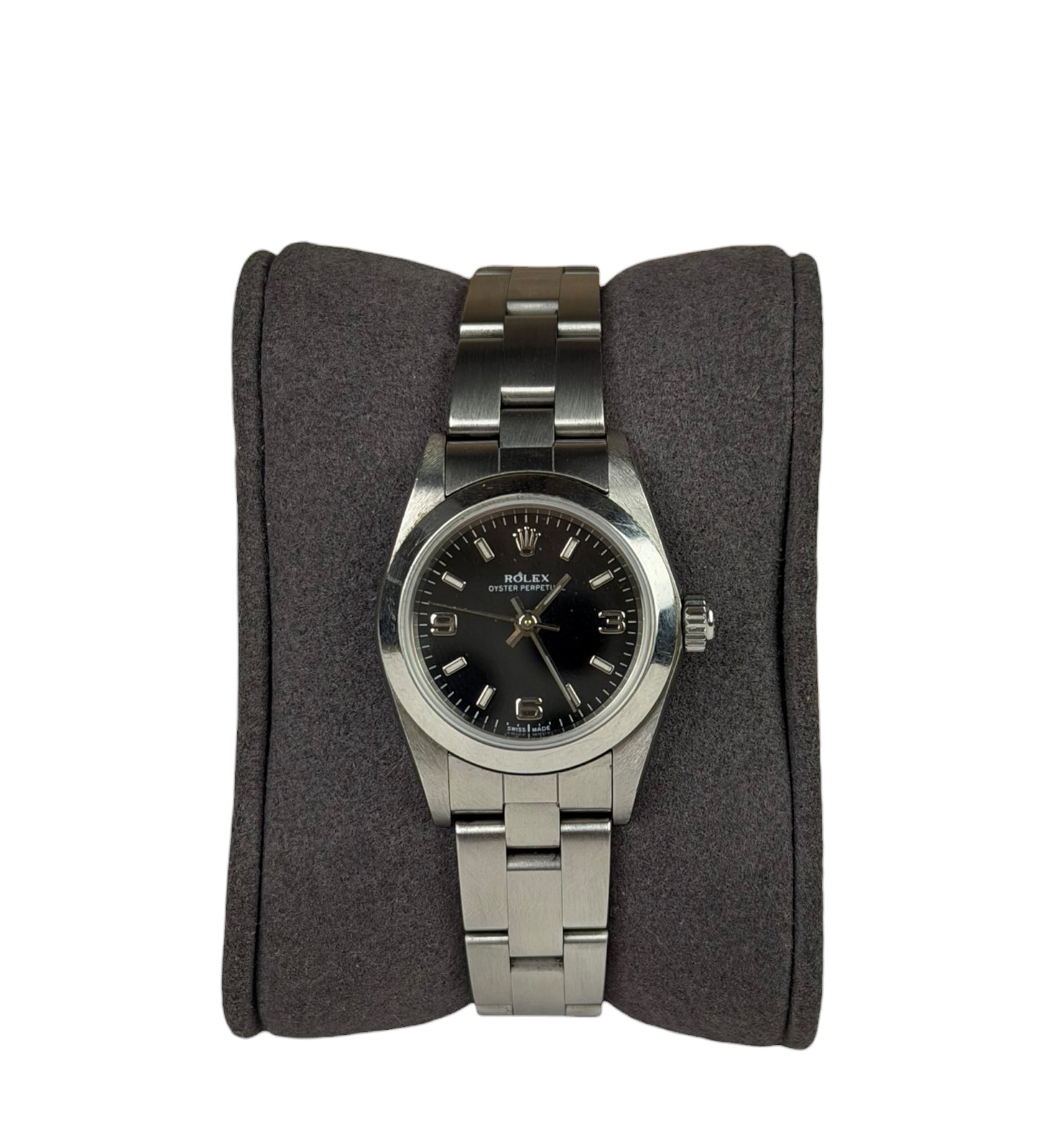 Rolex Oyster Perpetual Black Dial 76080 1995