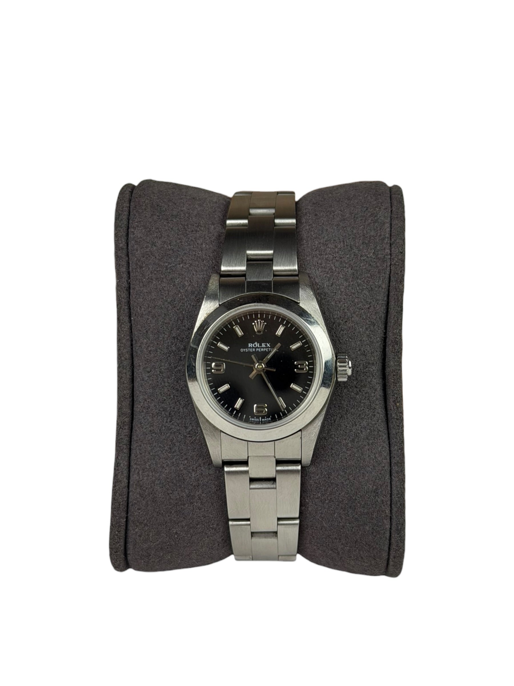 Rolex Oyster Perpetual Black Dial 76080 1995