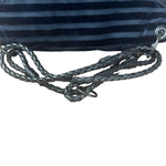 Bottega Veneta Vintage Blue Leopard Chenille Shoulder/Hand Bag