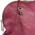 Gucci Ruby Red Bree Dome Tote