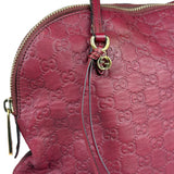 Gucci Ruby Red Bree Dome Tote