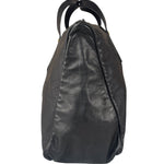 Loewe Vintage Black Calfskin Carryall Handbag