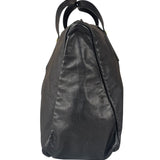 Loewe Vintage Black Calfskin Carryall Handbag